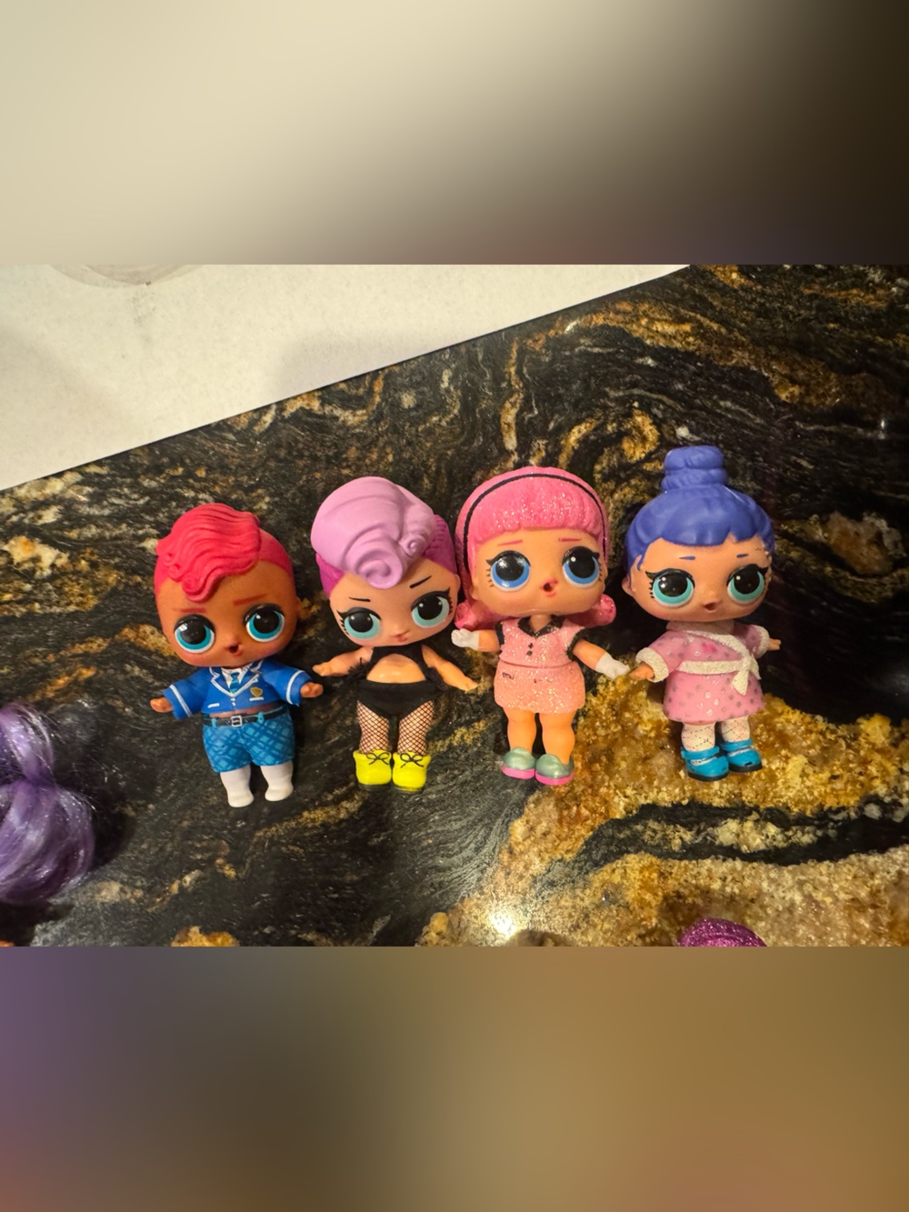 L.O.L. Surprise! Dolls – Pink, Purple, Blue, Neon Yellow & Black Accents